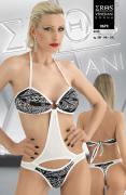Badebody, schwarz-wei�