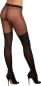 Preview: Strumpfhose schwarz mit Overknee-Dessign Preview: Strumpfhose schwarz mit Overknee-Dessign