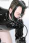 Preview: Latex Halbmaske von Latexa in 7 Farben Mund zu