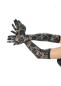 Mobile Preview: Stretchspitze Handschuhe schwarz oder weiß ellbogenlang