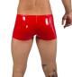 Preview: rote Push-up Herrenshorts Stretchlack