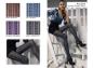 Preview: Längsgestreifte Musterstrumpfhose Petrol oder Terracotta/ Reste Preview: Längsgestreifte Musterstrumpfhose Petrol oder Terracotta/ Reste