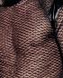 Preview: Herren Shirt Gitternetz schwarz Material Detail