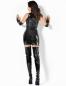 Preview: Minikleid Lack Schwarz mit Vorderreißverschluss von Patrice Catanzaro Rückseite Preview: Minikleid Lack Schwarz mit Vorderreißverschluss von Patrice Catanzaro Rückseite