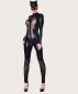 Preview: Catanzaro Catsuit Wetlook Netz mit Strass Preview: Catanzaro Catsuit Wetlook Netz mit Strass