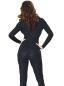 Preview: Stretch Catsuit ouvert mit Reissverschlüssen Ledapol