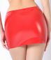 Preview: Roter Stretchlack Minirock von Patrice Catanzaro rückseitig Preview: Roter Stretchlack Minirock von Patrice Catanzaro rückseitig