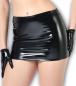 Preview: Minirock, Stretchlack in Schwarz von Patrice Catanzaro Preview: Minirock, Stretchlack in Schwarz von Patrice Catanzaro