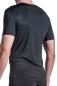 Mobile Preview: schwarzes T-Shirt Stretch feine Streifenoptik Olaf Benz