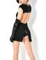 Preview: Catanzaro Überkleid Stretch Schwarz mit Rückenausschnitt* Preview: Catanzaro Überkleid Stretch Schwarz mit Rückenausschnitt*