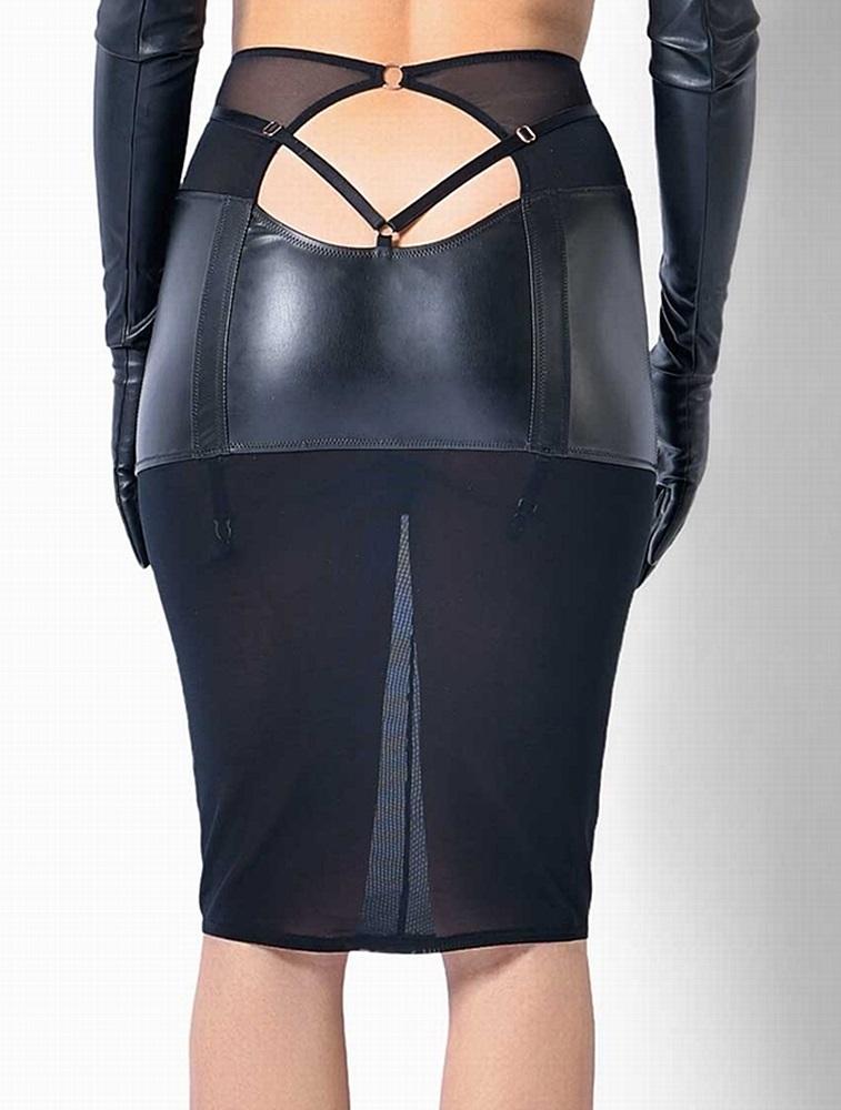 verstellbare Stretchriemchen als Detaill von Midirock Luxure verstellbare Stretchriemchen als Detaill von Midirock Luxure