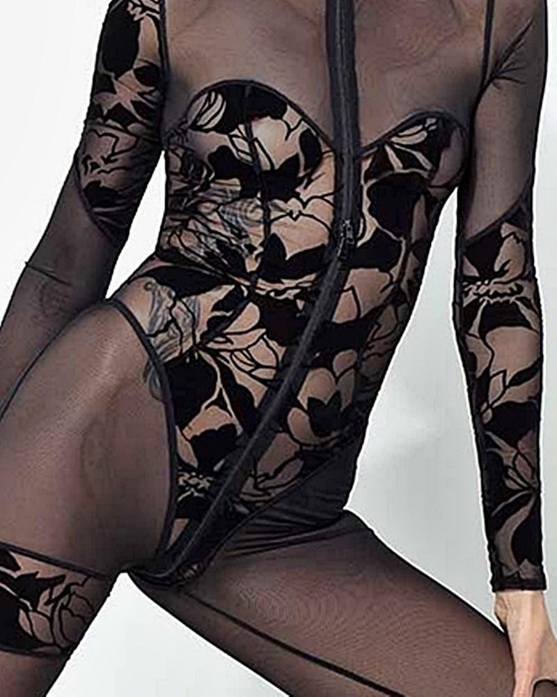 Catancaro Catsuit Cougar Detaill Catancaro Catsuit Cougar Detaill