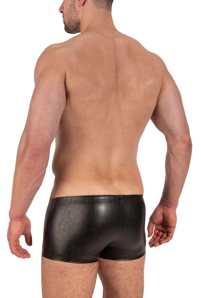 Manstore Popper Pants Nappaleder-Optik schwarz Druckknöpfe Manstore Popper Pants Nappaleder-Optik schwarz Druckknöpfe