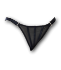 Transparent Slip zum Öffnen Schwarz 7 Peches Catanzaro