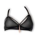 Bügel-BH Paresse schwarz transparent mit Stretchriemchen