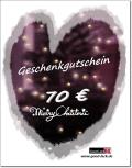 Weihnachtsgutschein 70 € Good-Lack