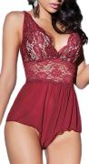 ouvert Body rubinrot  von Coquette